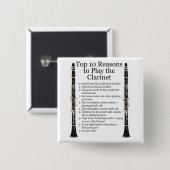 Clarinet Top 10 Button (Vorne & Hinten)
