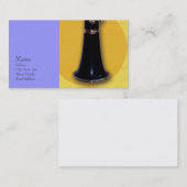 Clarinet-Visitenkarte für ClarinetCentral.com Visitenkarte (Vorne/Hinten)