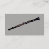 Clarinet-Visitenkarte Visitenkarte (Rückseite)