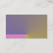 Clarinet-Visitenkarte Visitenkarte (Rückseite)