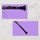 Clarinet-Visitenkarte Visitenkarte (Vorne/Hinten)