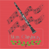 Clarinet Weihinet Aufkleber (Vorderseite)