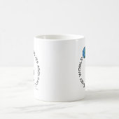 Clarinet-Welt rotiert herum Kaffeetasse (Mittel)