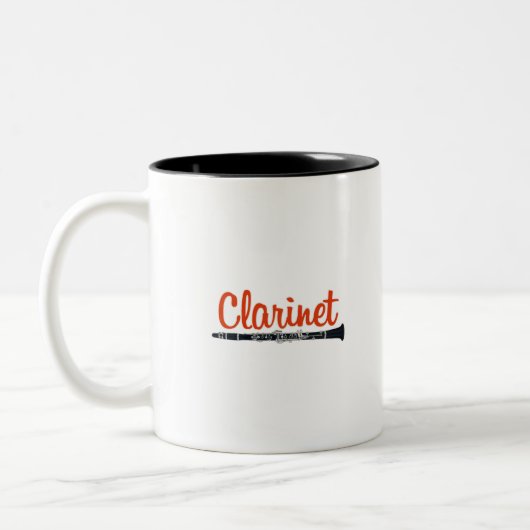 Clarinet Zweifarbige Tasse (Links)
