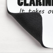 Clarinetaholic Mousepad (Ecke)