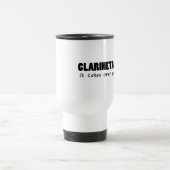 Clarinetaholic Reisebecher (Mittel)