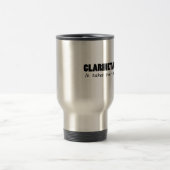 Clarinetaholic Reisebecher (Mittel)