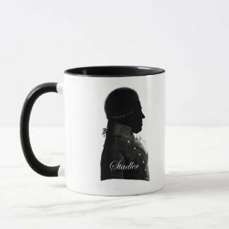 Clarinetist Anton Stadler und Komponist Mozart Tas Tasse