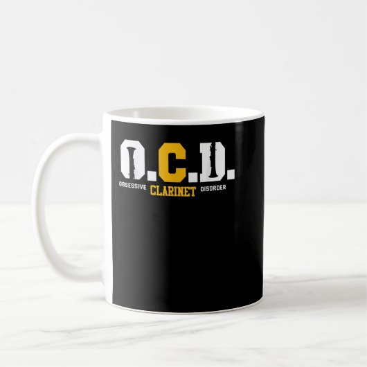 Clarinetist Funny Clarinet Player Joke Clarinet4 Kaffeetasse (Links)