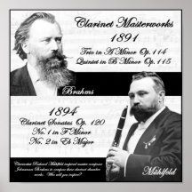 Clarinetist Richard Mühlfeld inspirierte Brahms