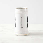 Clarinetist Stadler und Mozart Bierglas (Mittel)