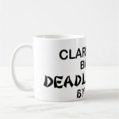 Clarinetist tödliches Ninja bis zum Nacht Kaffeetasse (Links)