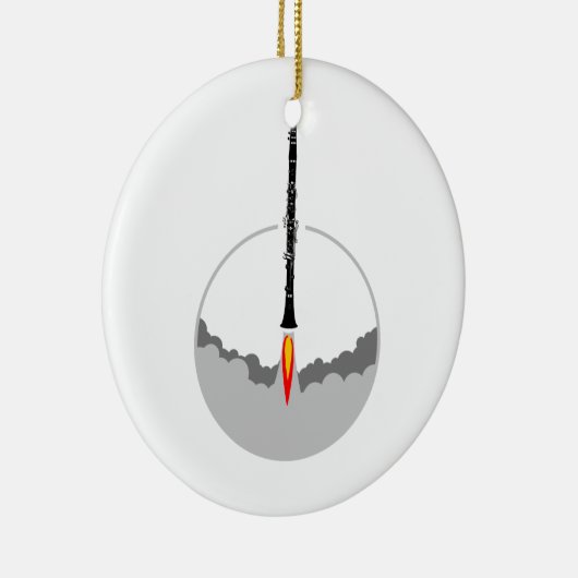 Clarinetrakete Keramikornament (Rechts)