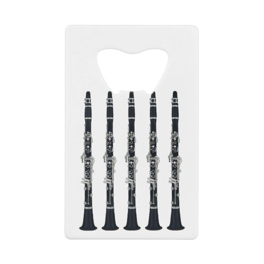 Clarinets Geldbeutel Flaschenöffner (Vorderseite)