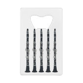 Clarinets Geldbeutel Flaschenöffner (Rückseite)