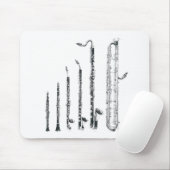 Clarinets Mousepad (Mit Mouse)