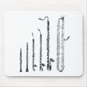 Clarinets Mousepad