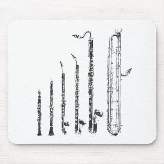 Clarinets Mousepad (Vorne)