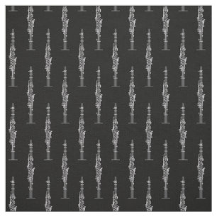 Clarinets Music Musician Room Dekoration Stoff