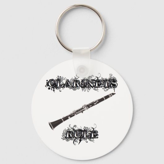 Clarinets Rule Schlüsselanhänger (Vorderseite)