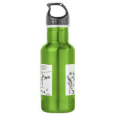 Clarinetville Edelstahlflasche (Rückseite)