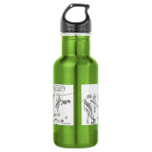Clarinetville Edelstahlflasche (Vorderseite)