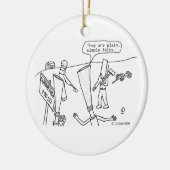 Clarinetville Keramik Ornament (Links)