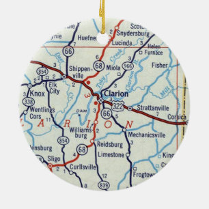 Clarion Keramik Ornament