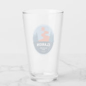 Clarion Wild und Landschaftlicher Fluss Glas (Rückseite)