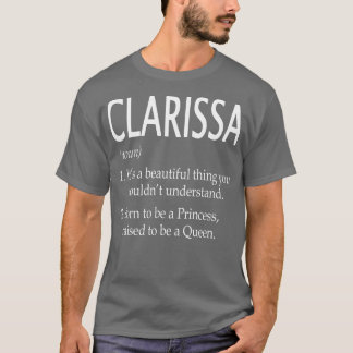 Clarissa Name Geschenk 53 T-Shirt