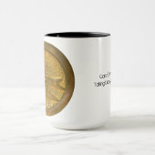 Claritas antike Knöpfe Tasse (Zentrum)