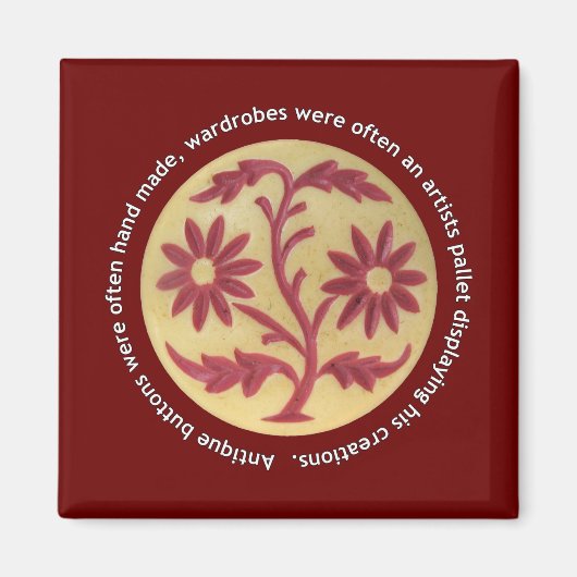 Claritas antike Tasten Magnet (Vorne)