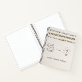 Clarity before Actions Notbook  Notizblock (Innenseite)