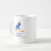Clarity Books Tasse (Vorderseite Links)