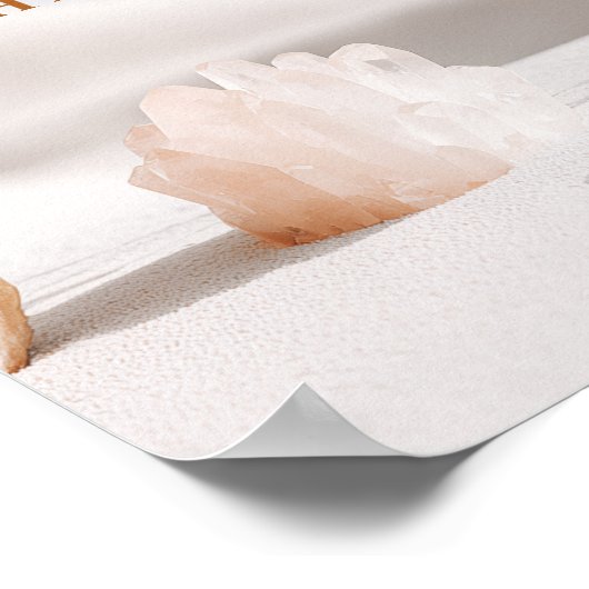 Clarity Changes Everything | Neutral Minimalist Poster (Ecke)