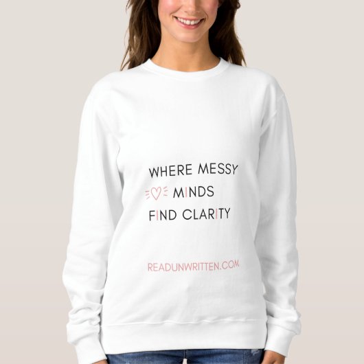 Clarity Heart Sweatshirt (Vorderseite)