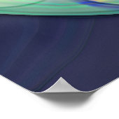 Clarity Mandala - Fraktal Artwork Print Poster (Ecke)