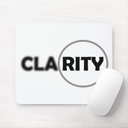 Clarity.png Mousepad (Mit Mouse)
