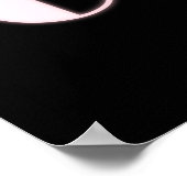 CLARK Alphabet Letter Name Art Poster (Ecke)