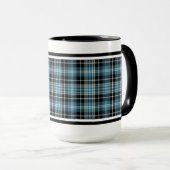 Clark Clan Tartan Tasse (VorderseiteRechts)