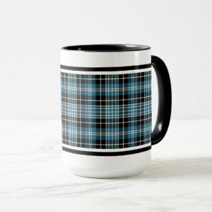 Clark Clan Tartan Tasse