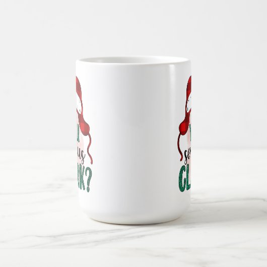 Clark Coffee Tasse | Weihnachts-Tasse | (Mittel)