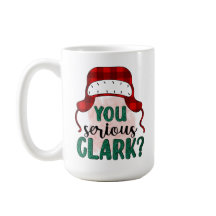 Clark Coffee Tasse | Weihnachts-Tasse |