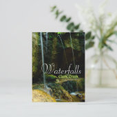 Clark Creek Waterfall - Tunica Hills Postkarte (Stehend Vorderseite)