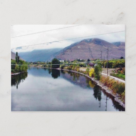 Clark Fork Missoula River Postkarte (Vorderseite)