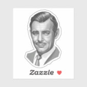 Clark Gable Aufkleber (Blatt)