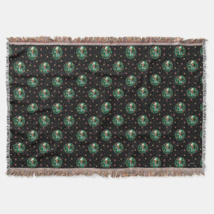 Clark Griswold Christmas Wreath Pattern Decke