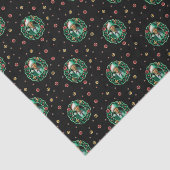 Clark Griswold Christmas Wreath Pattern Seidenpapier (Ausschnitt)
