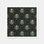 Clark Griswold Christmas Wreath Pattern Serviette (Vorderseite)