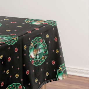 Clark Griswold Christmas Wreath Pattern Tischdecke